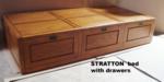 STRATTON Bed KING + 6 drawers